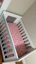 Strawberry Sweetheart - Cot fitted sheet