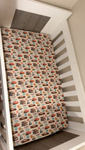 Little Racer Dreams - Cot fitted sheet