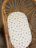 Little Dino Steps - Bassinet / Co sleeper fitted sheets