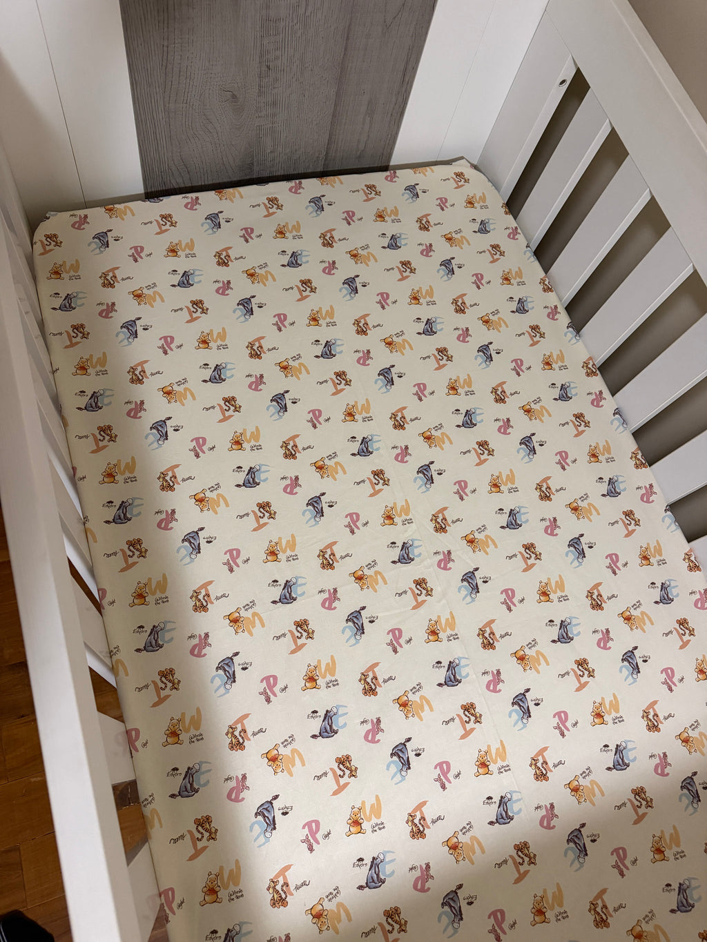 Hundred Letters - Cot fitted sheet