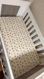 Hundred Letters - Cot fitted sheet