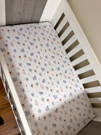 Soft white winnie the pooh - Cot sheet