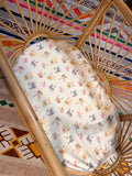 Hundred Letters - Bassinet / Co sleeper fitted sheet