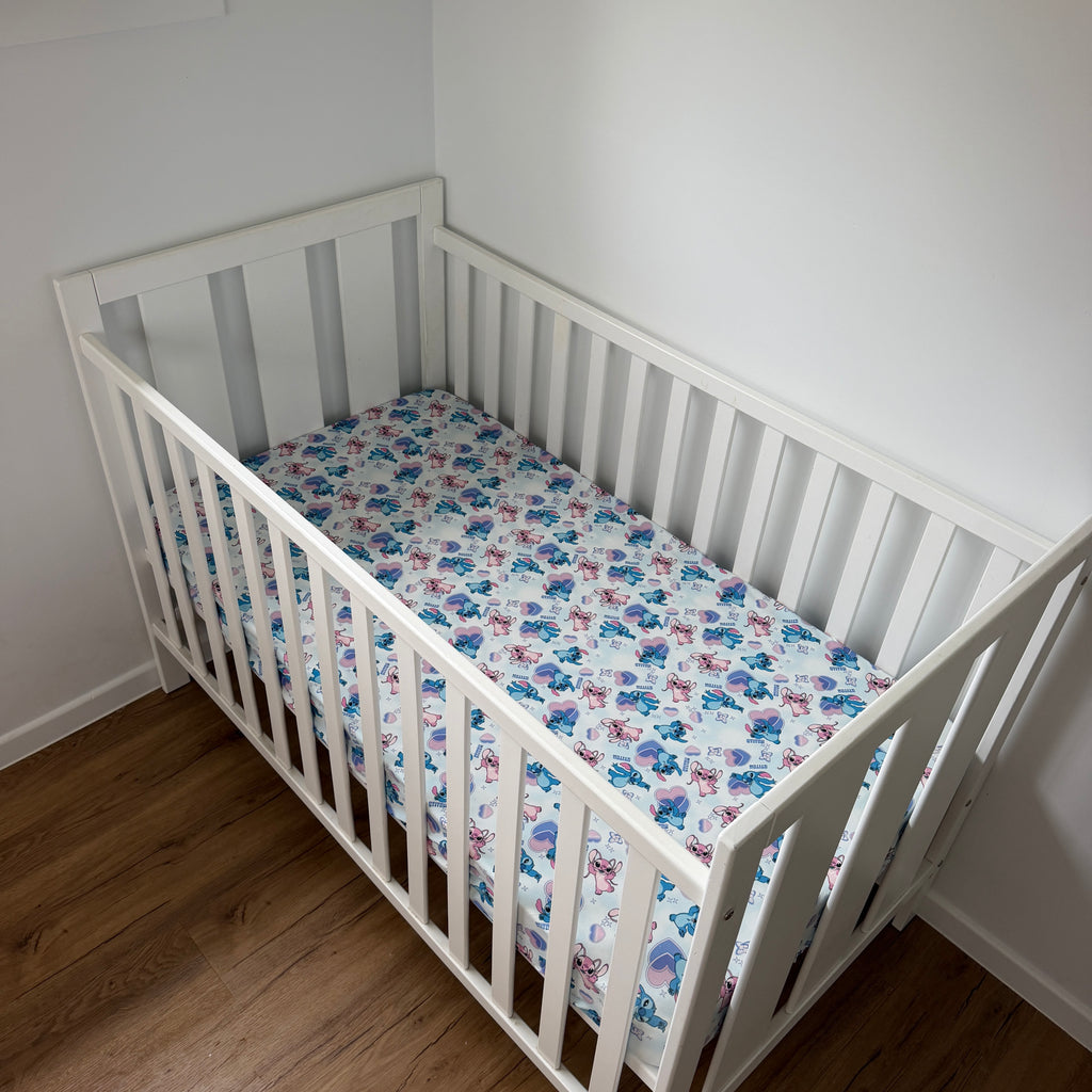 Ohana Sweethearts Cot fitted sheet
