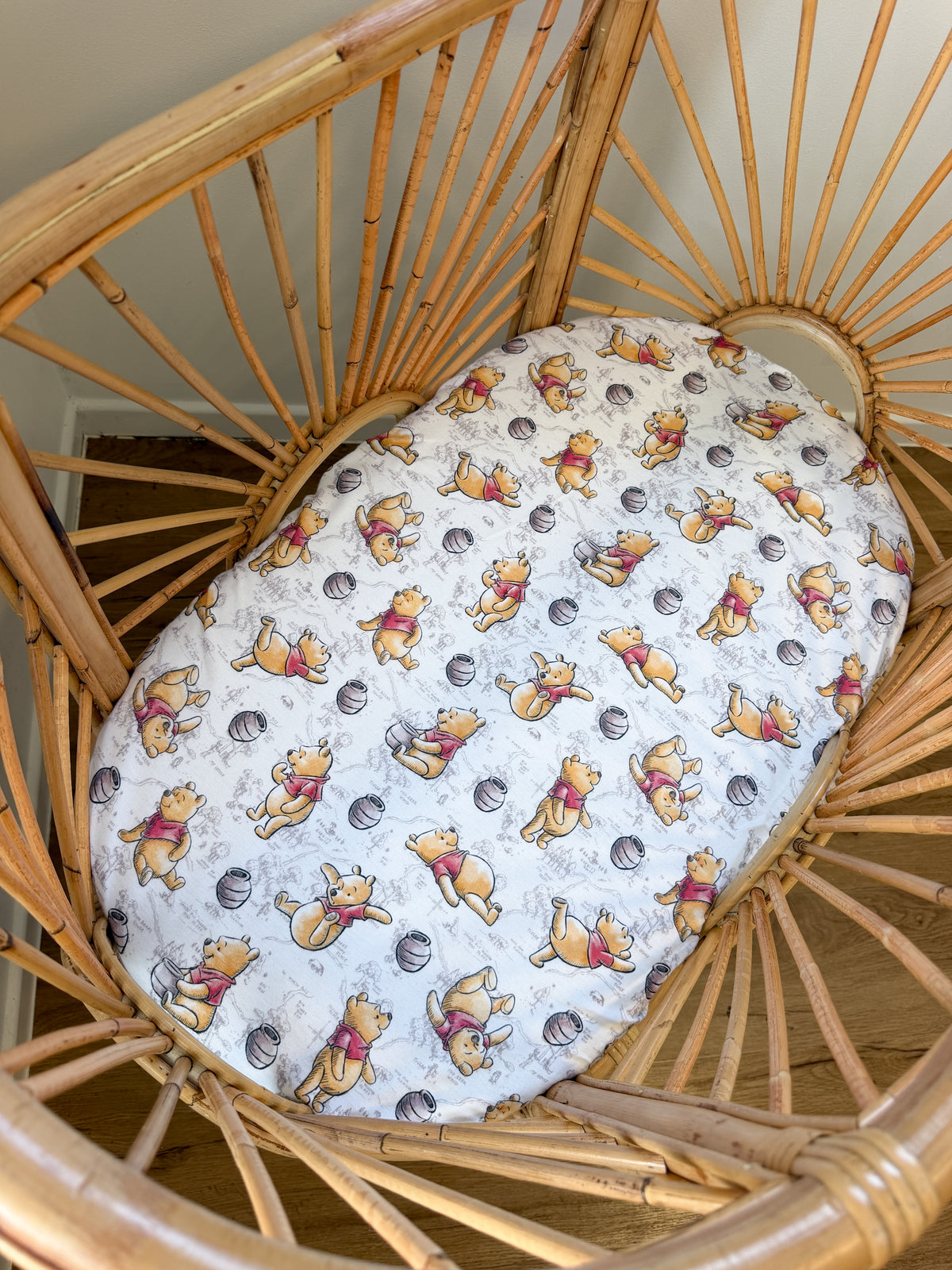 Honey pot dreams Bassinet / Co sleeper fitted sheet.